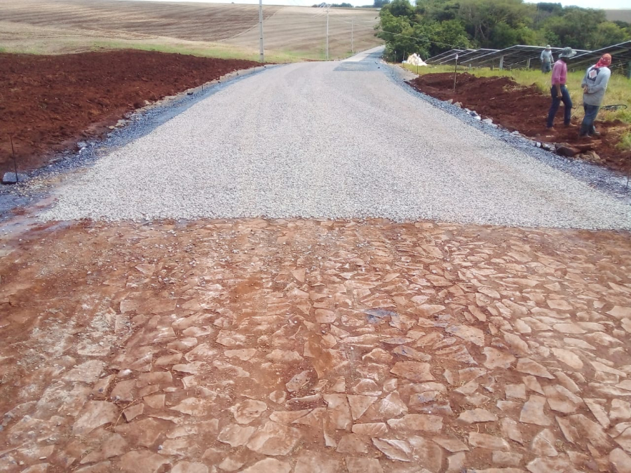 Concluída pavimentação do acesso à comunidade rural Barreiro das Frutas